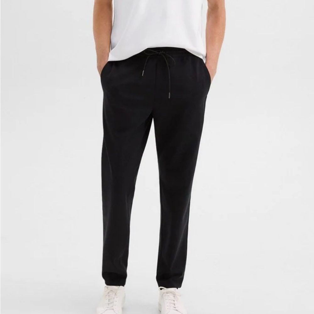THEORY drawstring pant in scuba